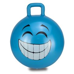 Hüpfball Smile blau 450mm Jamara 460458