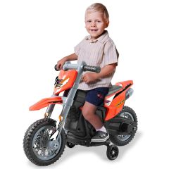 Ride-on Motorrad Power Bike orange 6V Jamara 460679