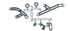 Karosseriehalter X3 Kunstofft Jamara 504259