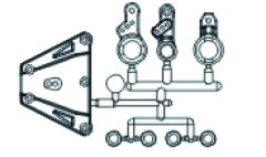 Versteifungsplatte X3 Servo S Jamara 504261