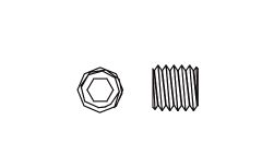 Madenschraube M3x3 Vo-Mj-Ti-H Jamara 505060