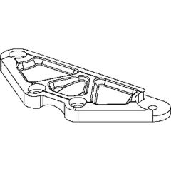 Versteifungsplatte Servo Saver Hoolk Jamara 505322