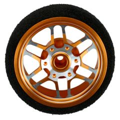 Dynamite Aluminium-Steuerrad, BBS orange: DX3R Horizon DYN1983