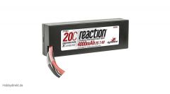 Dynamite Reaction 2S 7,4V 4000mAh 20C LiPo-Akku im Hard Case m. Deans-Anschluss Horizon DYN9001D