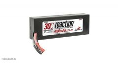 Reaction 7.4V 4000mAh 2S 30C LiPo Hard Case: Deans Horizon DYN9003D