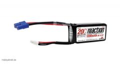 Dynamite Reaction 3S 11,1V 1300mAh 20C LiPo-Akku m. EC3-Anschluss Horizon DYN9154