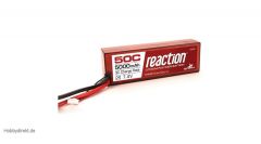 Dynamite Reaction 2S 7,4V 5000mAh 50C LiPo-Akku im Hard Case m. Deans-Anschluss Horizon DYNB3802D