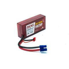 Reaction 7.6V HV 4000mAh 2S 50C LiPo Hardcase:96mm Horizon DYNB3850EC