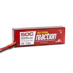 Reaction 7.6V HV 5000mAh 2S 50C LiPo Hardcase: TRA Horizon DYNB3852T