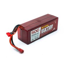 Reaction 15.2V HV 5000mAh 4S 50C LiPo Hardcase:Dean Horizon DYNB3854D