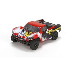 ECX Torment 1/24 4WD Short Course Truck RTR, schwarz/rot Horizon ECX00014T2