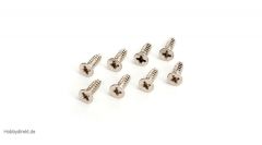 3X10mm Flat Head Tapping Screws (8) Horizon ECX0954