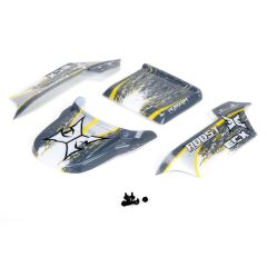 ECX Karosserie, grau/gelb: Roost 1/18 4WD Horizon ECX210007