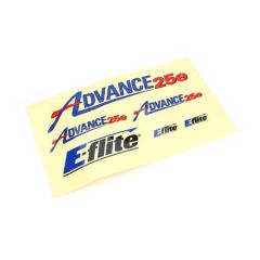 E-flite Dekorationsbögen: Advance 25e Horizon EFL422507