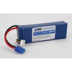 E-flite 3S 11,1V 1800mAh 30C LiPo-Akku m. EC 3-Stecker Horizon EFLB18003S30