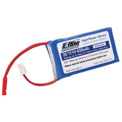 E-flite 2S 430mAh 20C LiPo-Akku m. JST-Stecker Horizon EFLB4303SJ