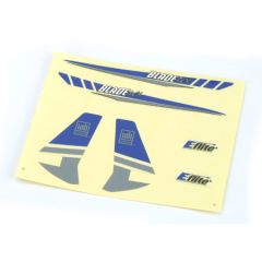 E-flite Blade Dekorbogen, silber: BmCX Horizon EFLH2230