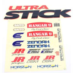 Decal Sheet Ultra Stick 40 AR Horizon HAN173008