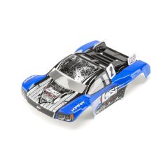 Losi 1/24 4WD Micro SCTE Painted Body lackiert blau Horizon LOS200002