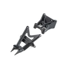 Front Upper Arm/Shock Mount, RR Chassis Brace: BR Horizon LOS231007