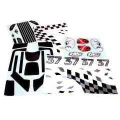 Losi 5IVE-R: Rally Stickerbogen Horizon LOS259001