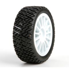 Losi Gravel Spec Reifen vorne/hinten, montiert (2 Stk): Mini Rally Horizon LOS41006