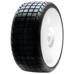 1/8 DLM2 Tires, Mounted with Horizon LOSA17757