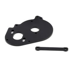 Motor Plate & Fr Pin Brace: XXX SCT Horizon LOSA2944