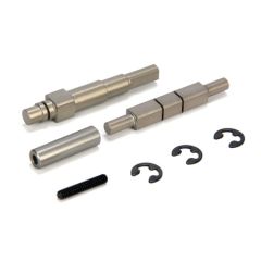 Aluminum Ctr. Trans Shaft Set, Hard Anodized: CCR Horizon LOSA3164