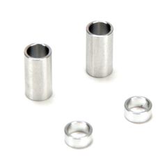 Rear Axle Spacer Set, Aluminum: CCR Horizon LOSA3185