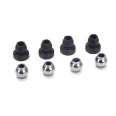 Upper Shock Bushings&Lower Shock Pivot Ball(4):CCR Horizon LOSA5012