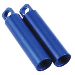 Aluminum Shock Body, Blue (2) Horizon LOSA5026