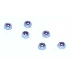 Losi 4-40 Low Profile Alum Stoppmuttern Horizon LOSA6305