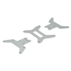 Lower Chassis Plate Set(3): M Horizon LOSB0901