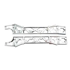 Chassis Side Rails, Chrome: M Horizon LOSB0904C