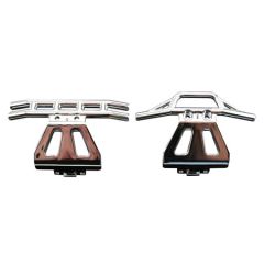 Front/Rear Bumper Set, Chrome Horizon LOSB0911C