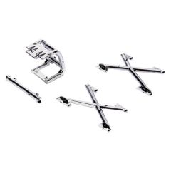 Bracket Set, Chrome: Mini Des Horizon LOSB1121C