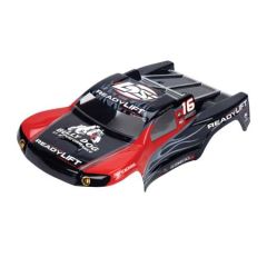 Losi Mini-Strike Karosserie, rot mit Stickern Horizon LOSB1322