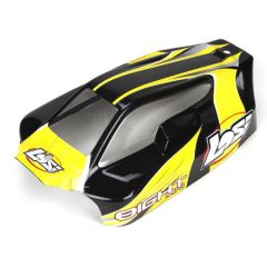 Losi Mini 8IGHT Karosserie lackiert Set/ Schwarz Horizon LOSB1328