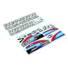 Mini-Sprint Graphic Sticker Set Horizon LOSB1337