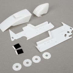 Body Panel Set, White: Mini-S Horizon LOSB1392