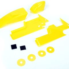 Body Panel Set, Yellow: Mini-S Horizon LOSB1393