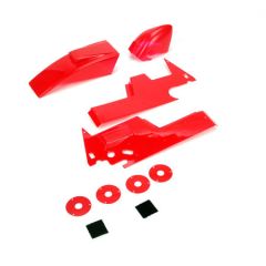 Body Panel Set, Red: Mini-S Horizon LOSB1394