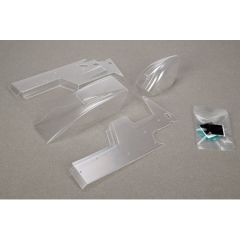 Body Panel Set, Clear: Mini-S Horizon LOSB1395