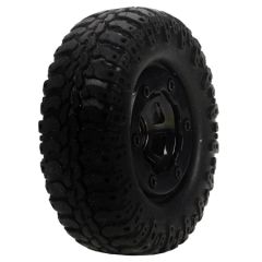 Scale AT Tire & Wheel, Mounted (4) :Mc4x4 Horizon LOSB1578