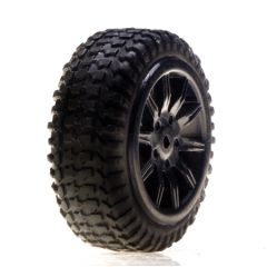 Tires, Mounted, Silver: Micro Rally Horizon LOSB1584