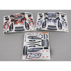 Micro Rally Sticker Set Horizon LOSB1798