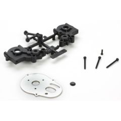 Trans Case, Motor Plate & Brace Set: Mini-T Horizon LOSB1829