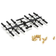 Ball Stud & Rod End Set (12): Mini-S Horizon LOSB1846