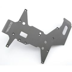 HD Chassis Skid Plate, Hard Anod: LST,LST2,AFT,MGB Horizon LOSB2261